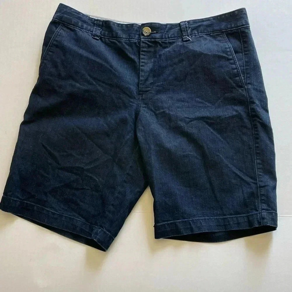Dockers Bermuda Denim Shorts Womens Size 12 - Picture 1 of 3